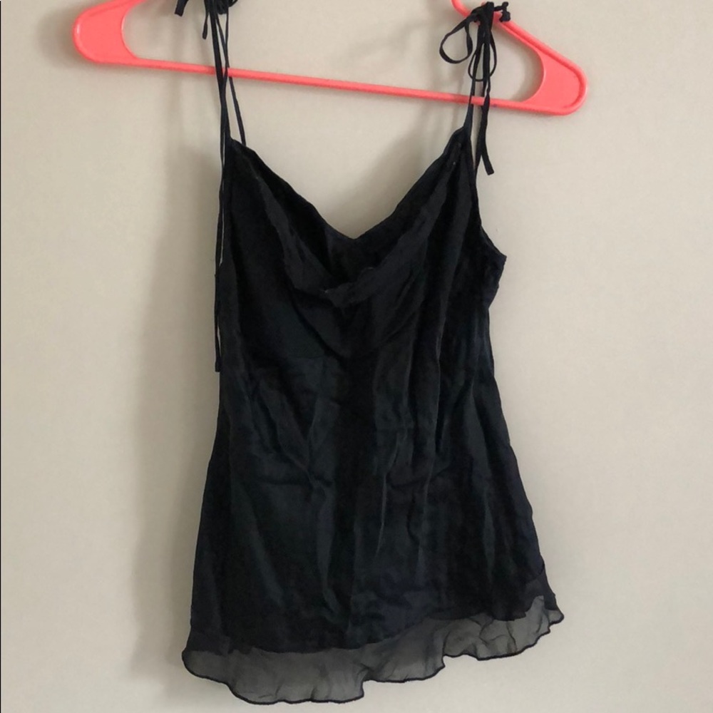 Tie up tank top